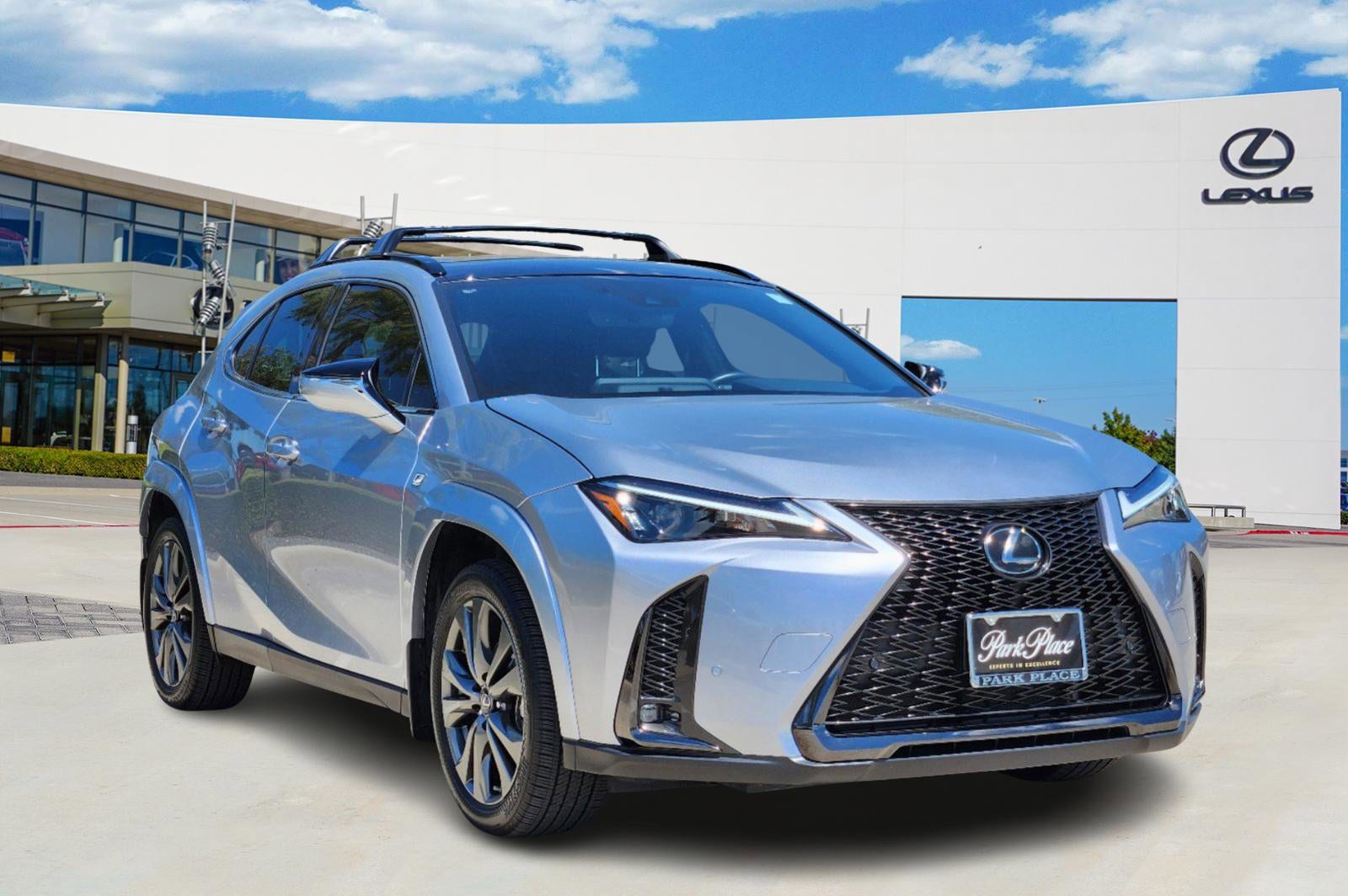 Certified 2023 Lexus UX Hybrid 250h F Sport Handling with VIN JTHR6JBHXP2159409 for sale in Plano, TX