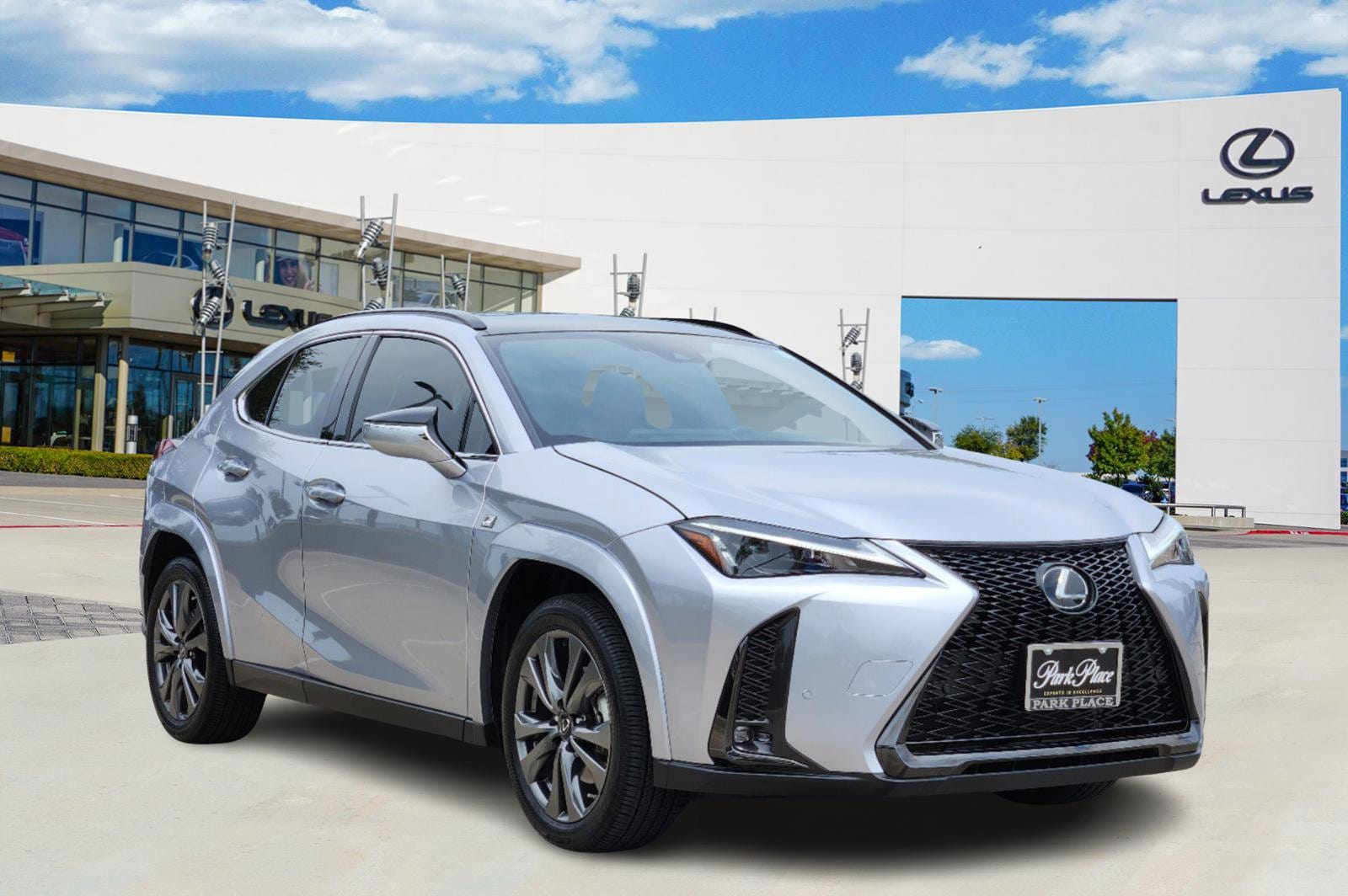 Certified 2024 Lexus UX Hybrid 250h F Sport Handling with VIN JTHR6JBH1R2177445 for sale in Plano, TX