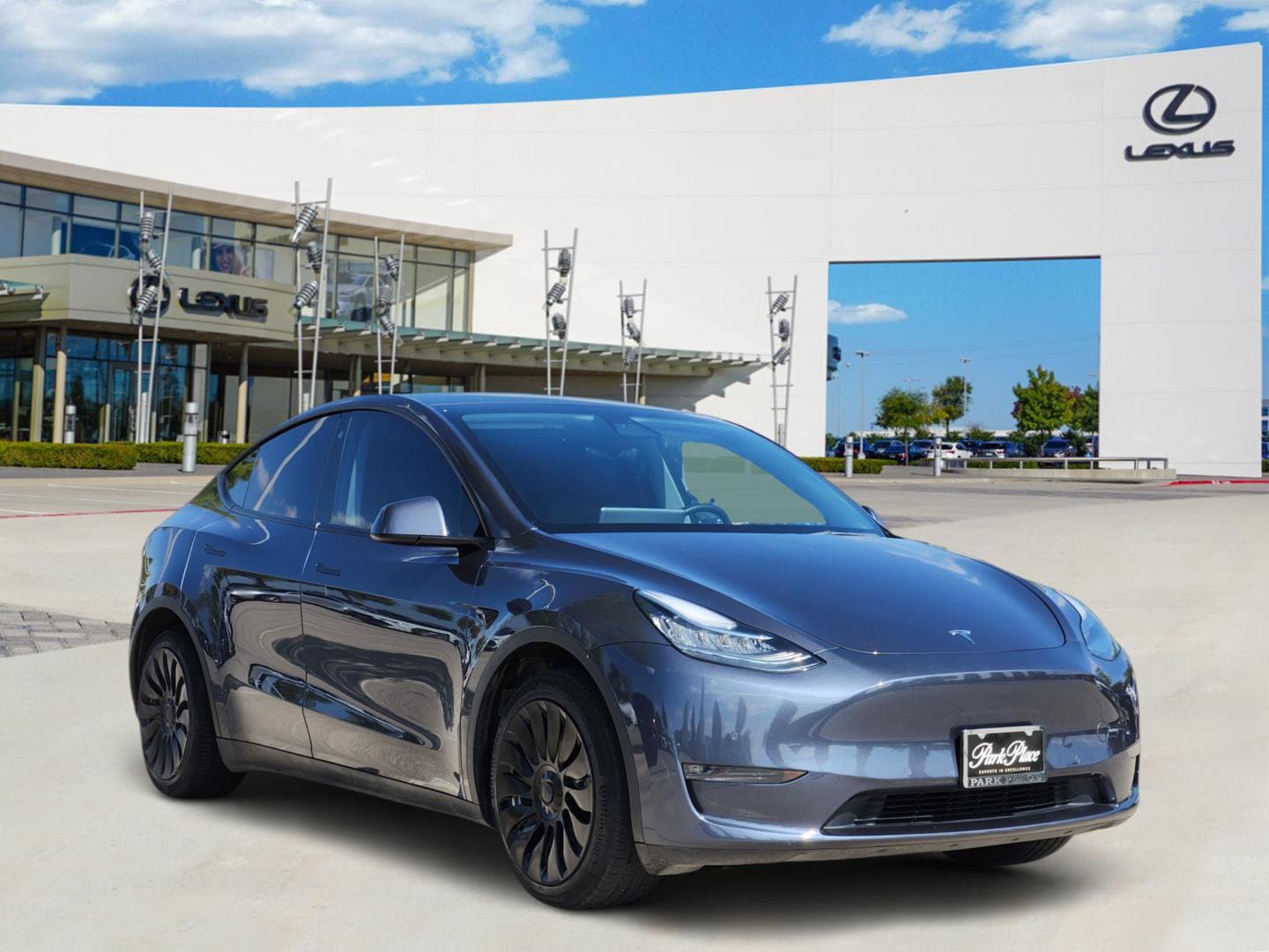 Used 2022 Tesla Model Y Long Range with VIN 7SAYGDEEXNA004933 for sale in Plano, TX