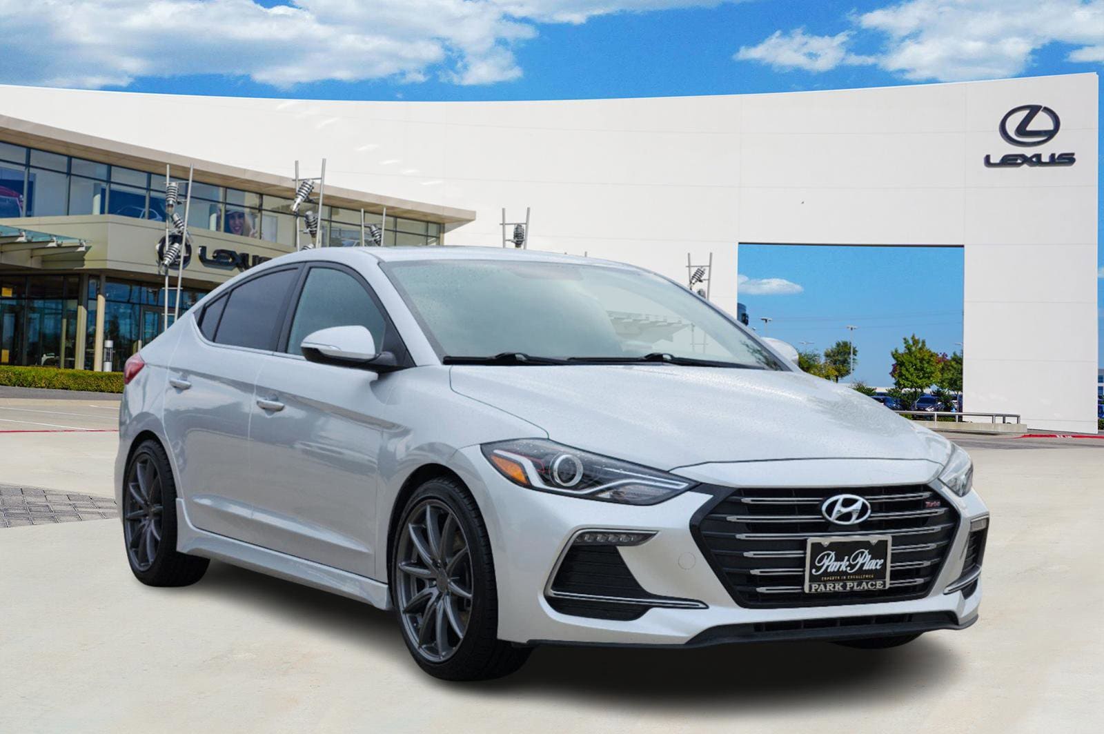 Used 2017 Hyundai Elantra Sport with VIN KMHD04LB2HU357248 for sale in Plano, TX