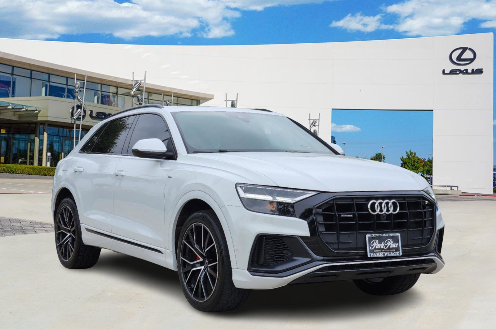 Used 2021 Audi Q8 Premium Plus with VIN WA1EVAF19MD003520 for sale in Plano, TX