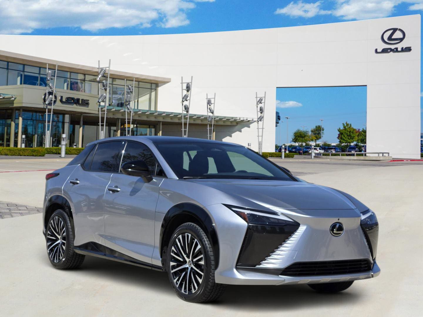 Certified 2023 Lexus RZ Premium with VIN JTJAAAAB5PA021354 for sale in Plano, TX