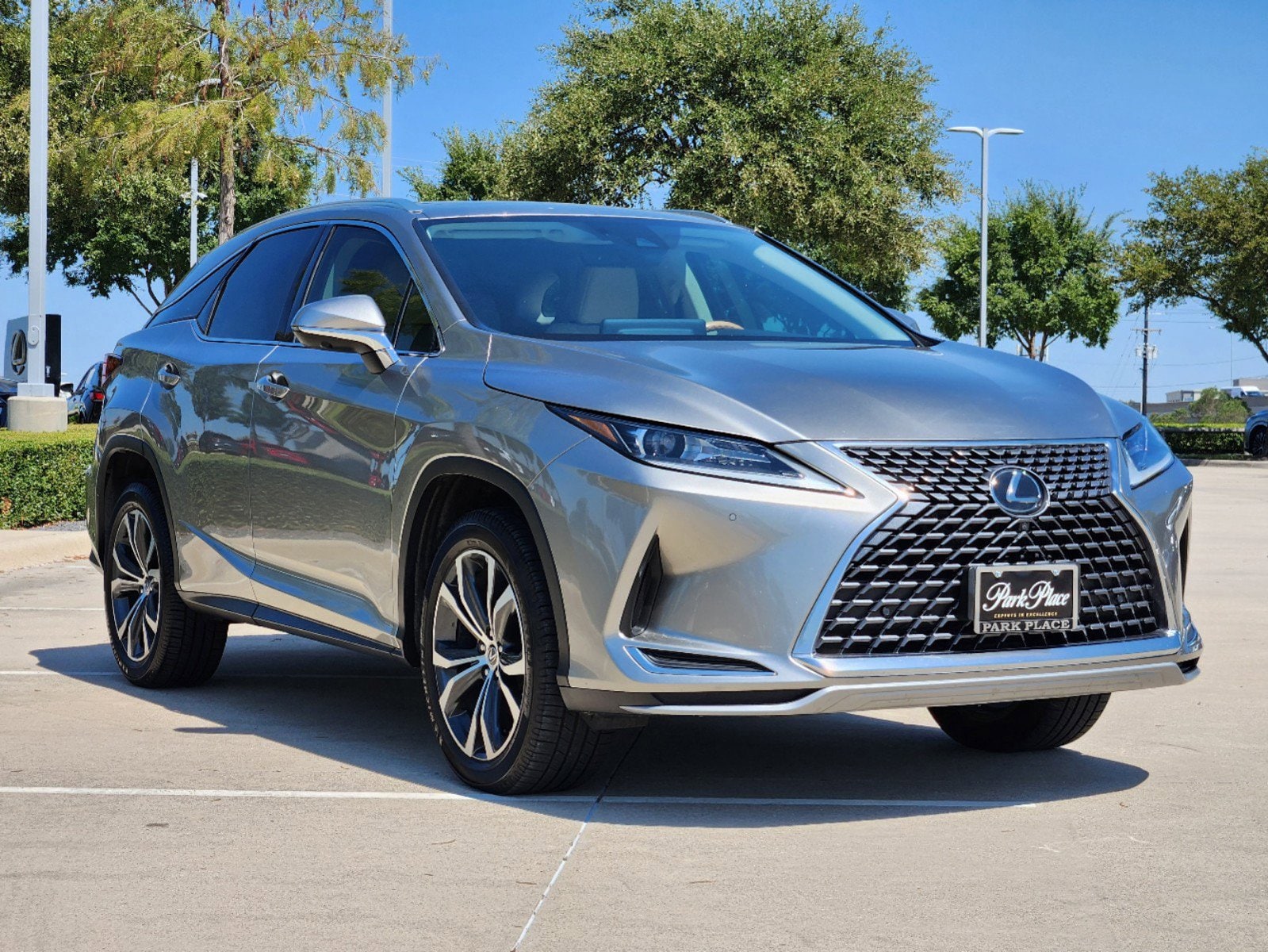 Used 2021 Lexus RX 350 with VIN 2T2HZMAA3MC199656 for sale in Plano, TX