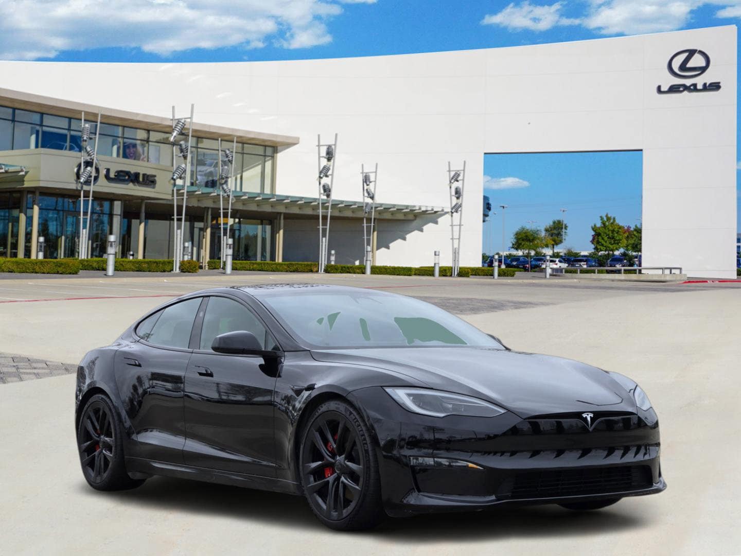 Used 2024 Tesla Model S Plaid with VIN 5YJSA1E67RF535298 for sale in Plano, TX