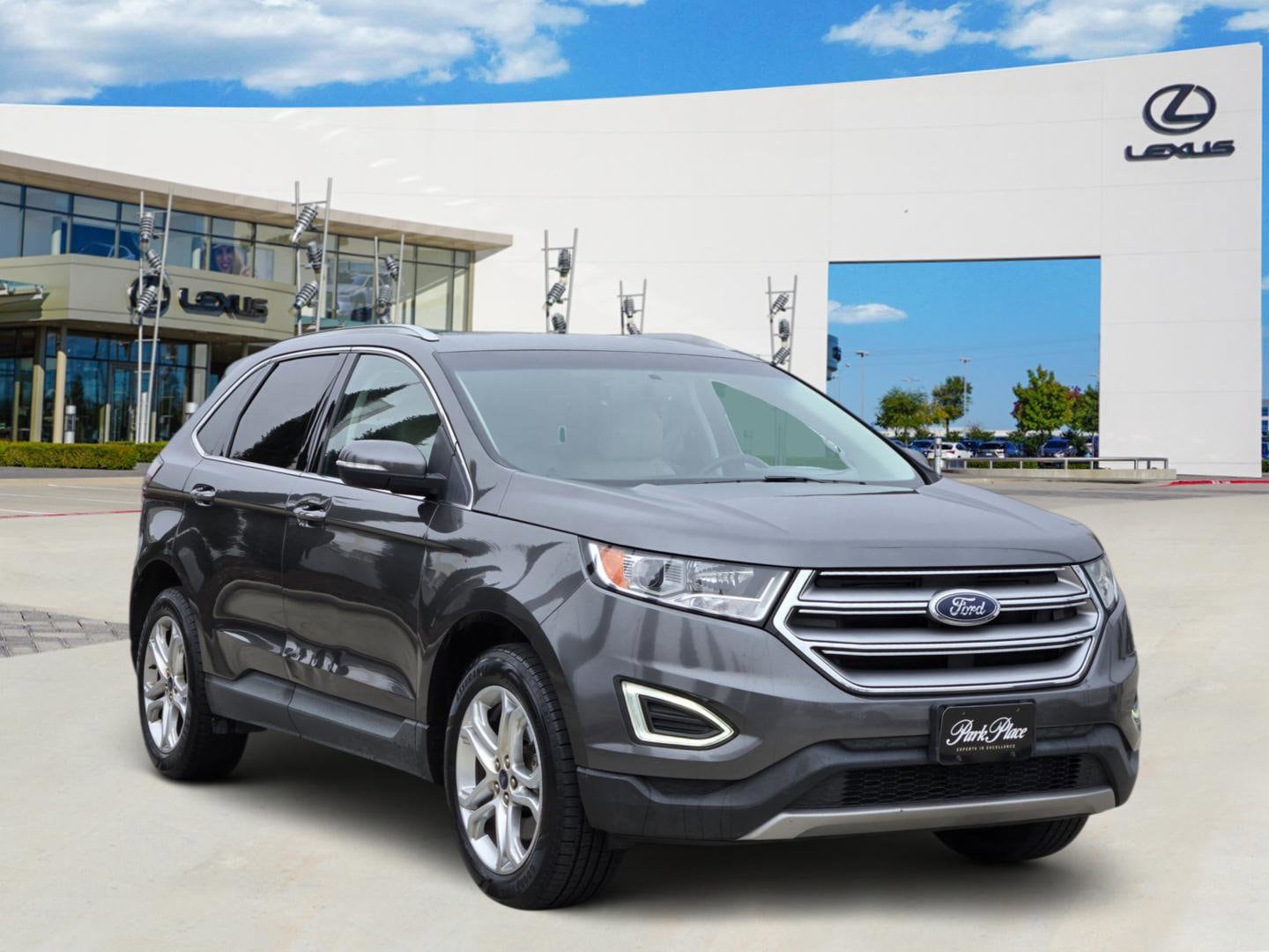 Used 2018 Ford Edge Titanium with VIN 2FMPK4K99JBB80618 for sale in Plano, TX