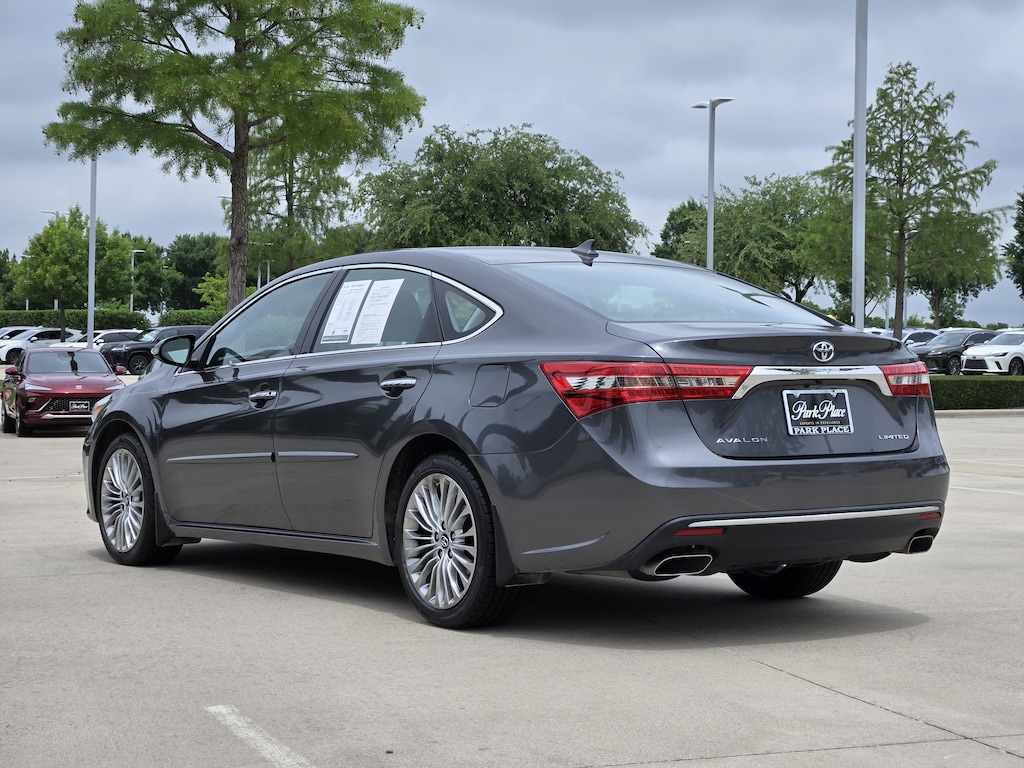 Used 2017 Toyota Avalon Limited Sedan