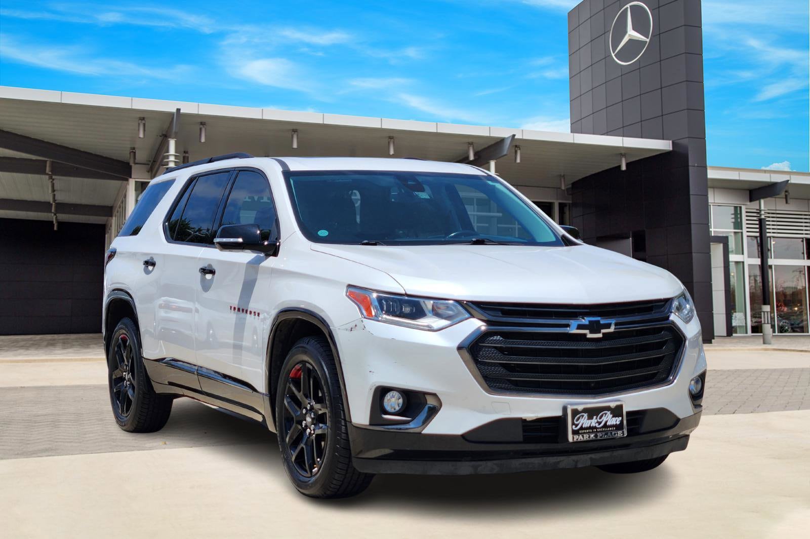 Used 2018 Chevrolet Traverse Premier with VIN 1GNERKKW2JJ257706 for sale in Arlington, TX
