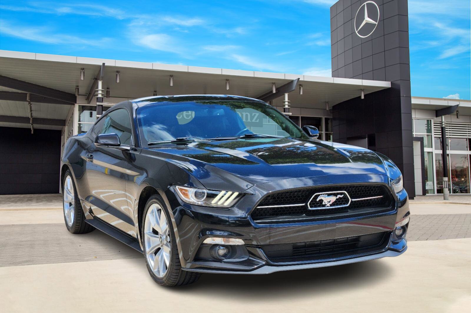 Used 2015 Ford Mustang EcoBoost Premium with VIN 1FA6P8TH7F5418188 for sale in Arlington, TX