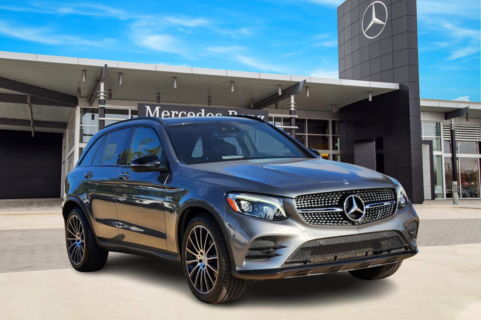 Certified 2019 Mercedes-Benz GLC-Class AMG GLC43 with VIN WDC0G6EBXKF512593 for sale in Arlington, TX