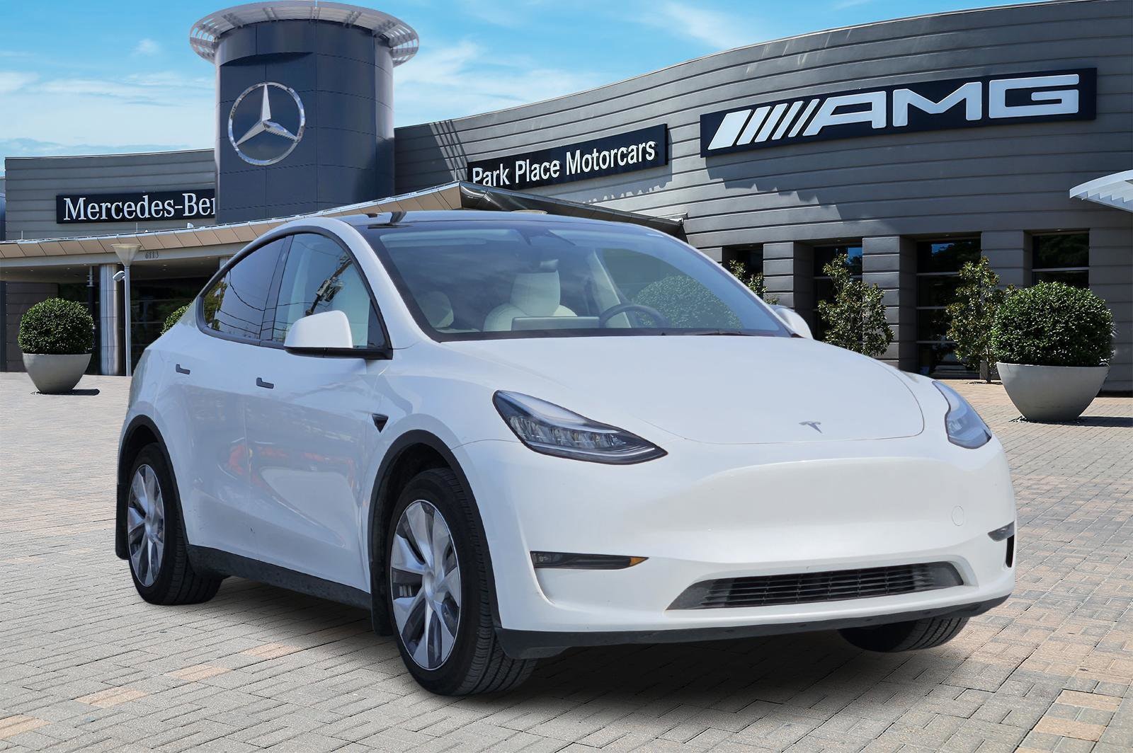 Used 2023 Tesla Model Y Long Range with VIN 7SAYGDEE2PA101305 for sale in Dallas, TX