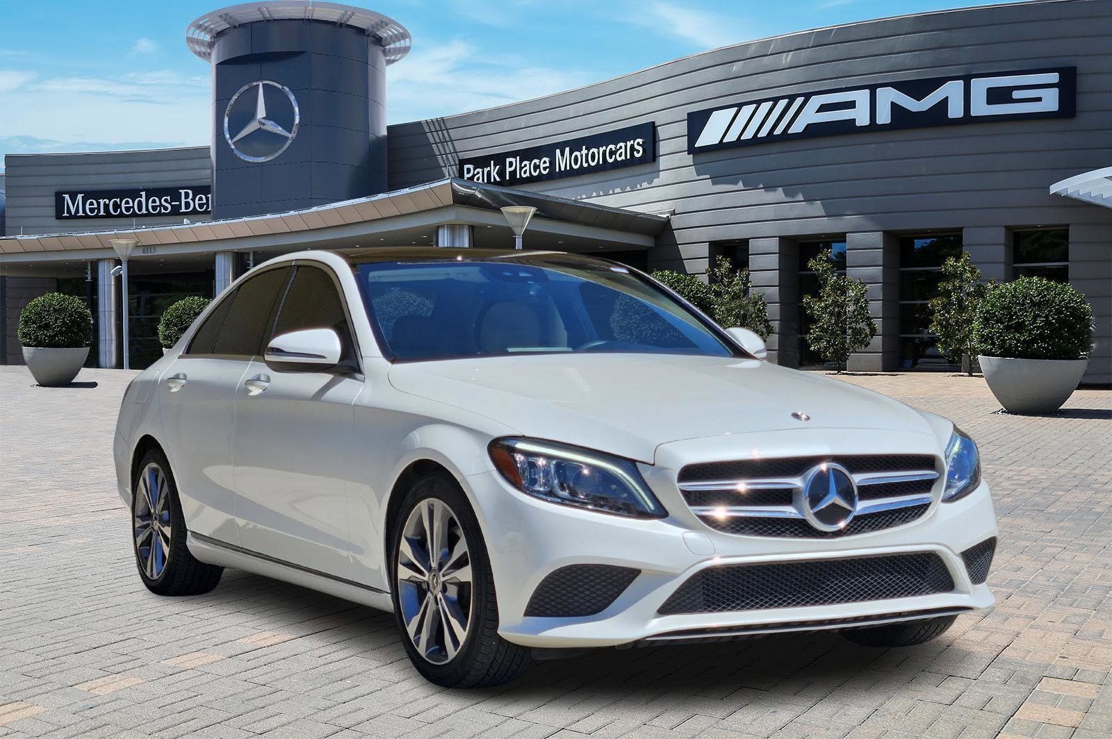 Certified 2021 Mercedes-Benz C-Class Sedan C300 with VIN W1KWF8DB3MR619945 for sale in Dallas, TX