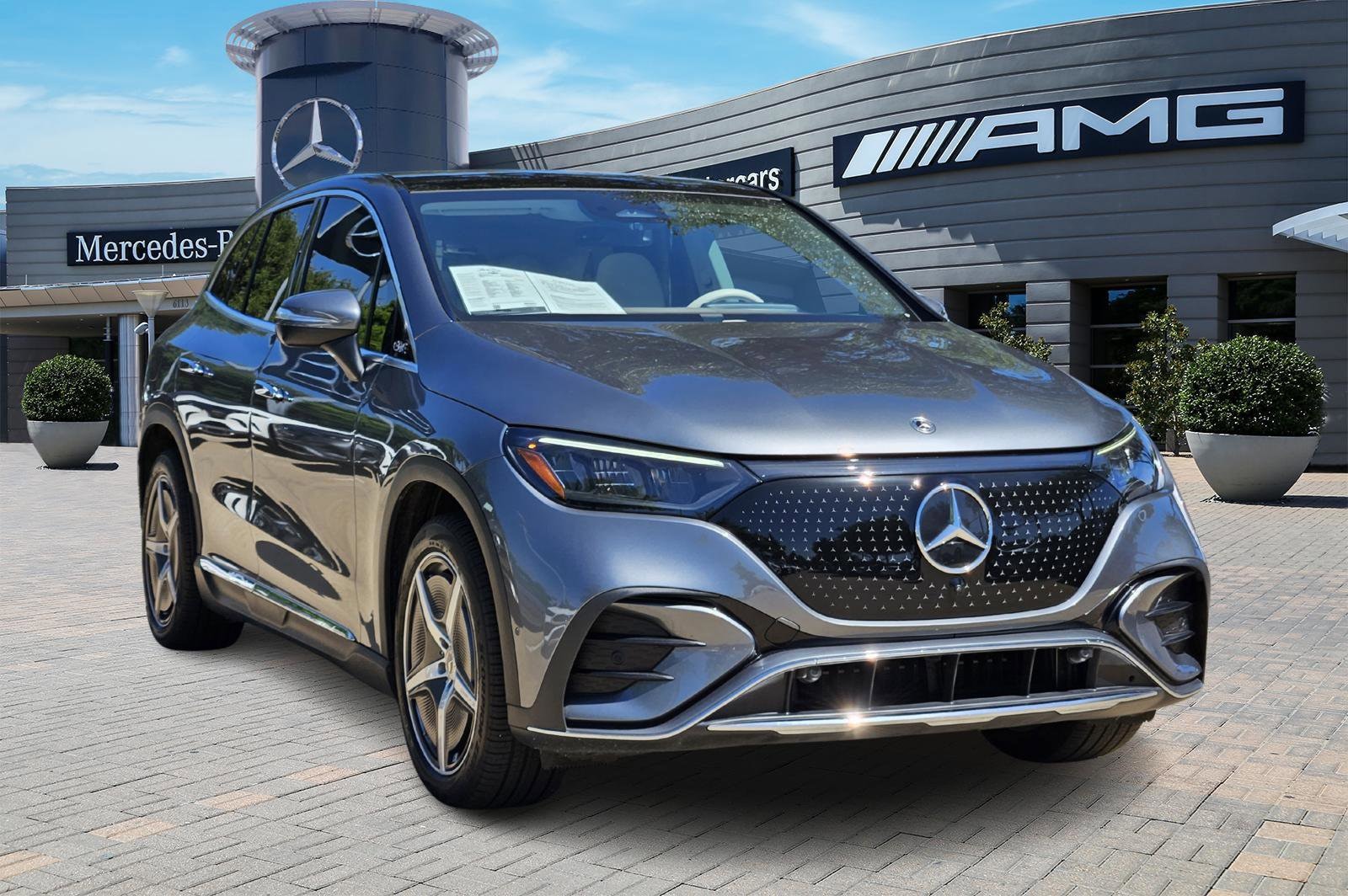 Certified 2023 Mercedes-Benz EQE SUV Base with VIN 4JGGM2BB6PA035767 for sale in Dallas, TX