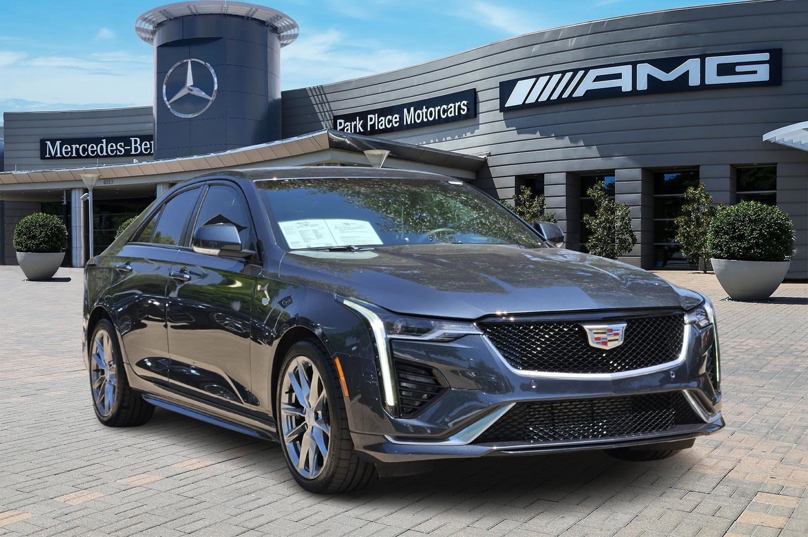 Used 2022 Cadillac CT4 Sport with VIN 1G6DC5RK0N0113659 for sale in Dallas, TX