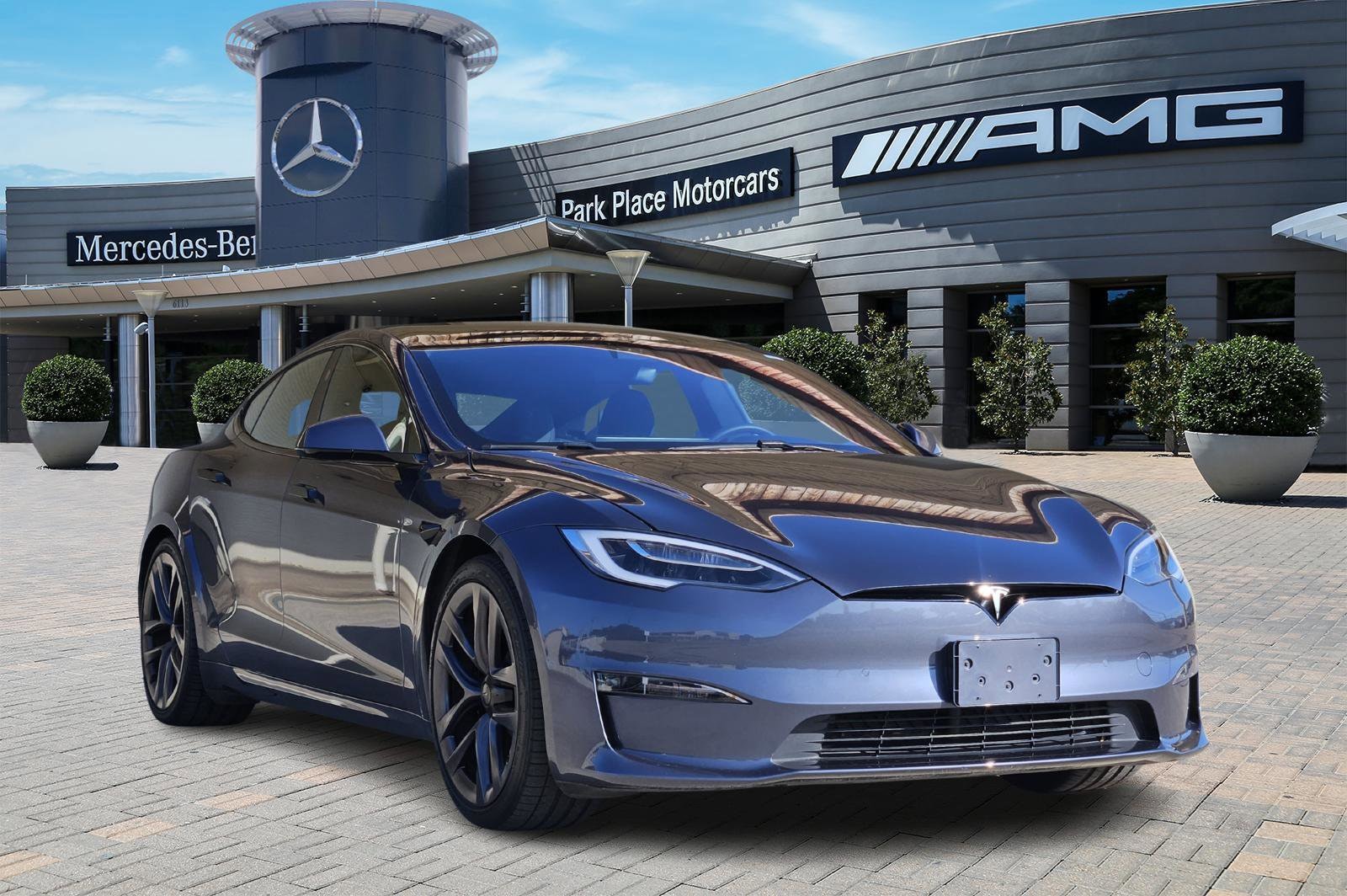 Used 2021 Tesla Model S Plaid with VIN 5YJSA1E68MF452519 for sale in Dallas, TX
