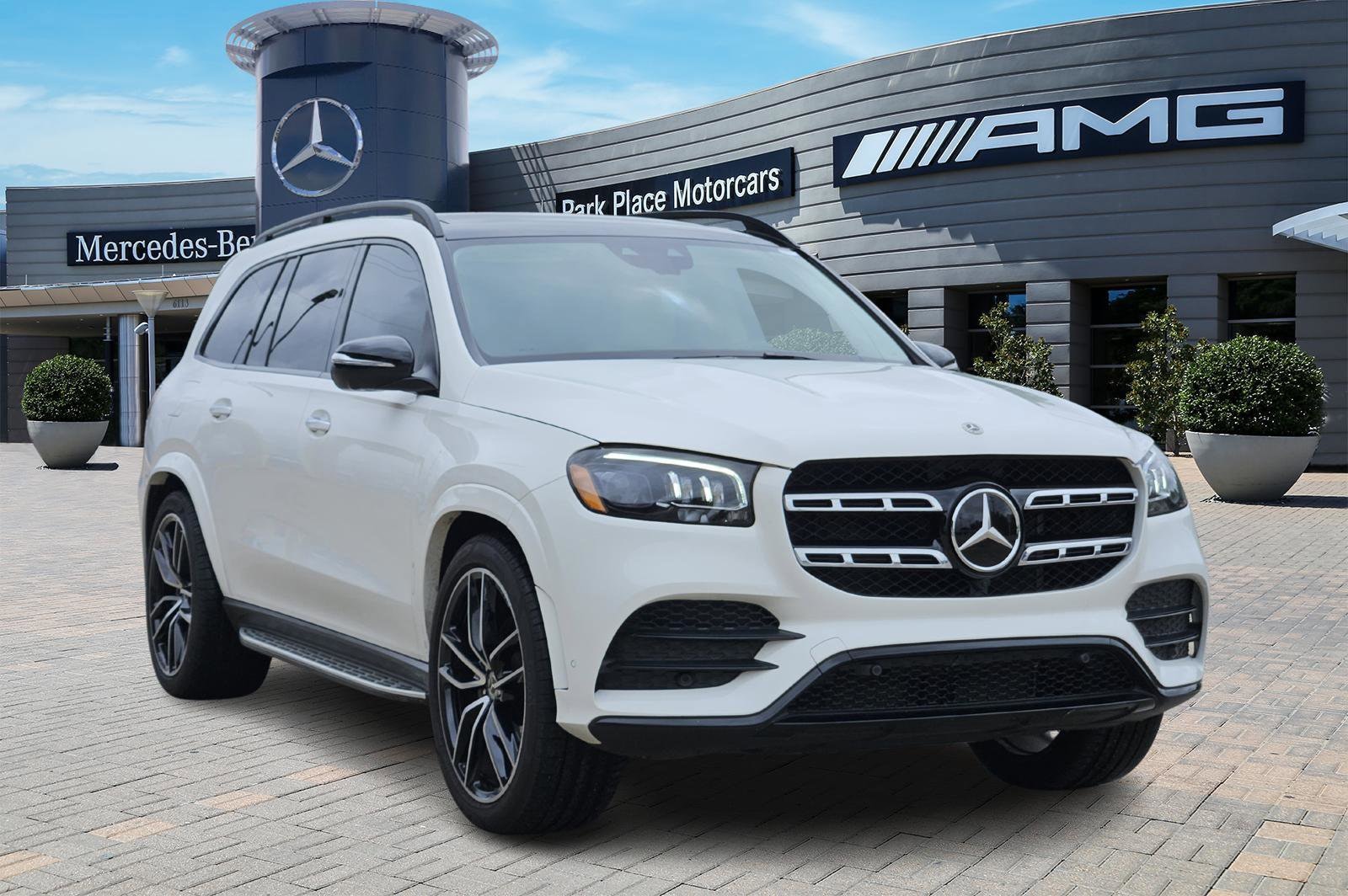 Certified 2022 Mercedes-Benz GLS GLS450 with VIN 4JGFF5KE2NA679264 for sale in Dallas, TX
