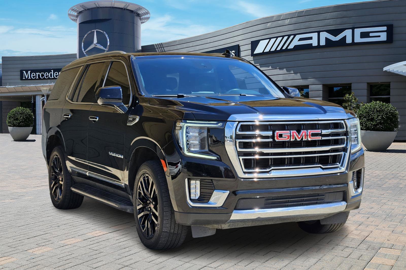 Used 2023 GMC Yukon SLT with VIN 1GKS2BKD5PR194968 for sale in Dallas, TX
