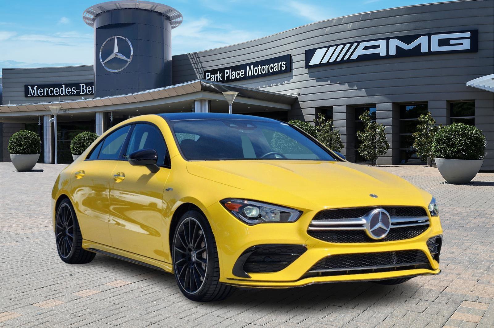 Certified 2021 Mercedes-Benz CLA AMG CLA35 with VIN W1K5J5BB0MN173384 for sale in Dallas, TX