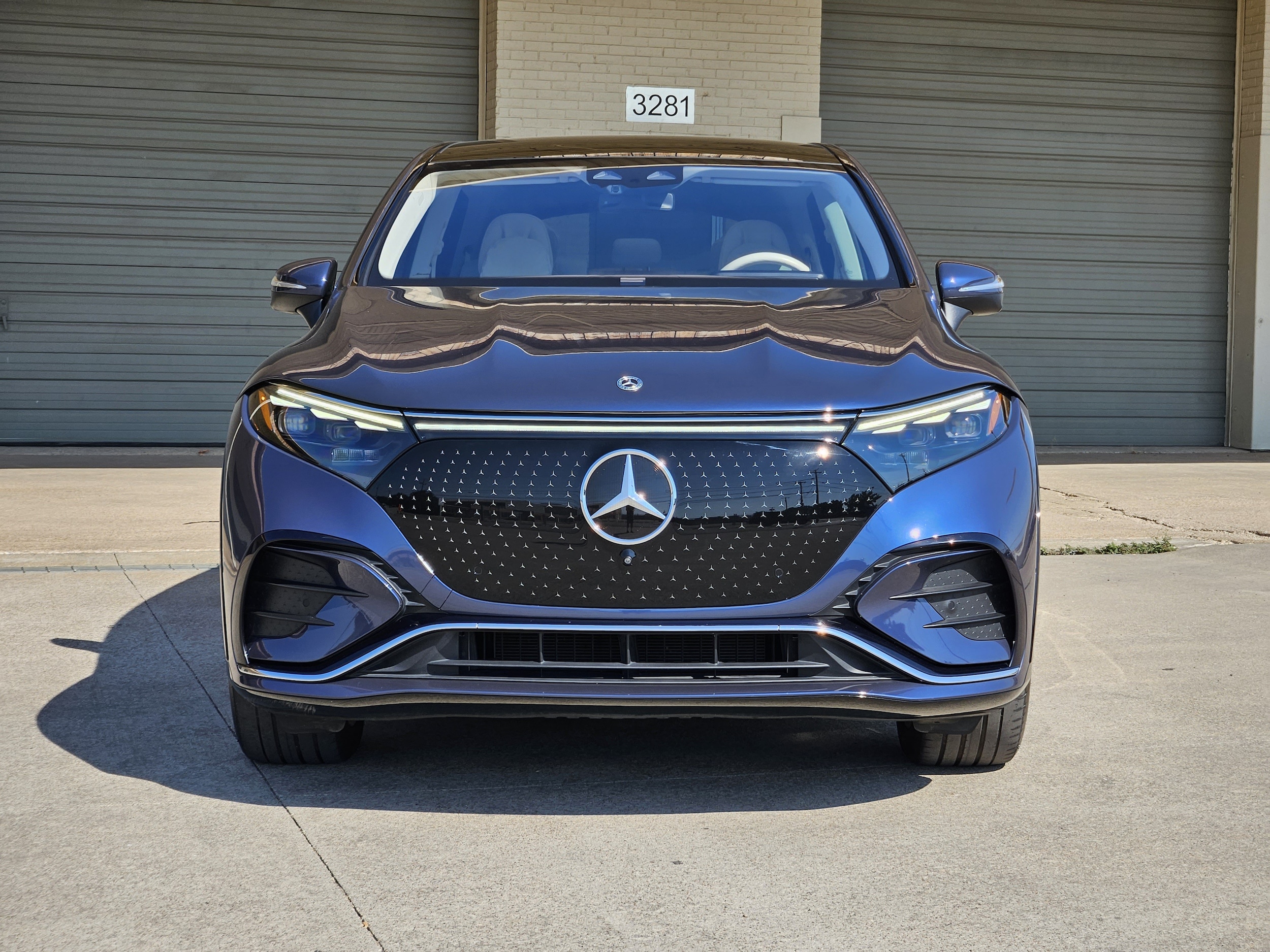 Certified 2023 Mercedes-Benz EQS SUV Base with VIN 4JGDM2EB8PA016961 for sale in Dallas, TX
