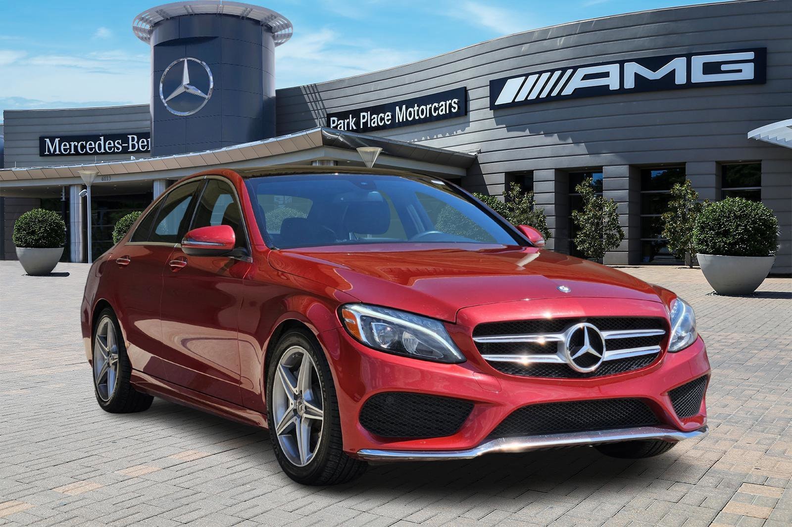 Used 2017 Mercedes-Benz C-Class C300 with VIN 55SWF4JB3HU223113 for sale in Dallas, TX