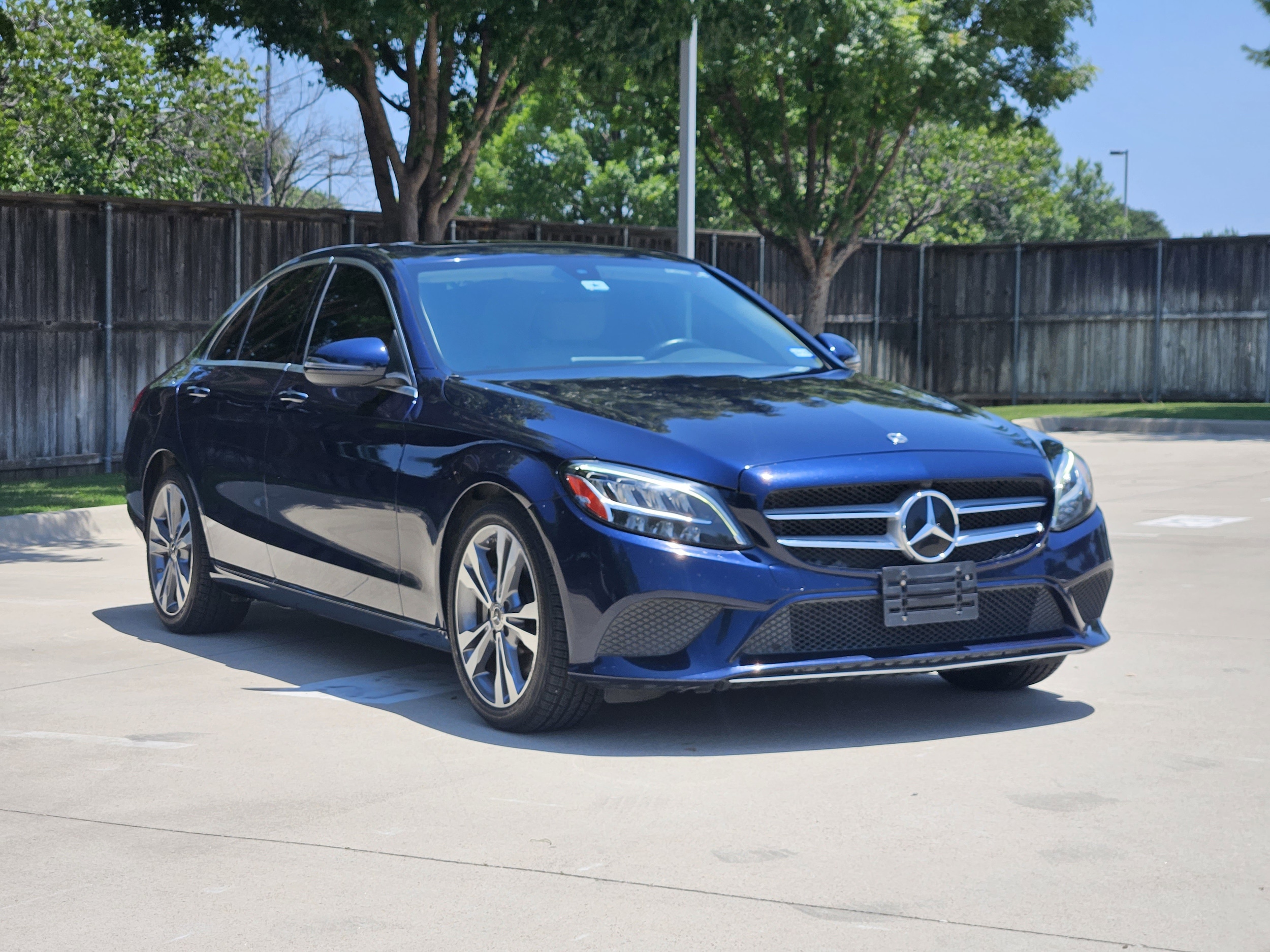 Used 2021 Mercedes-Benz C-Class Sedan C300 with VIN W1KWF8DB9MR615740 for sale in Fort Worth, TX