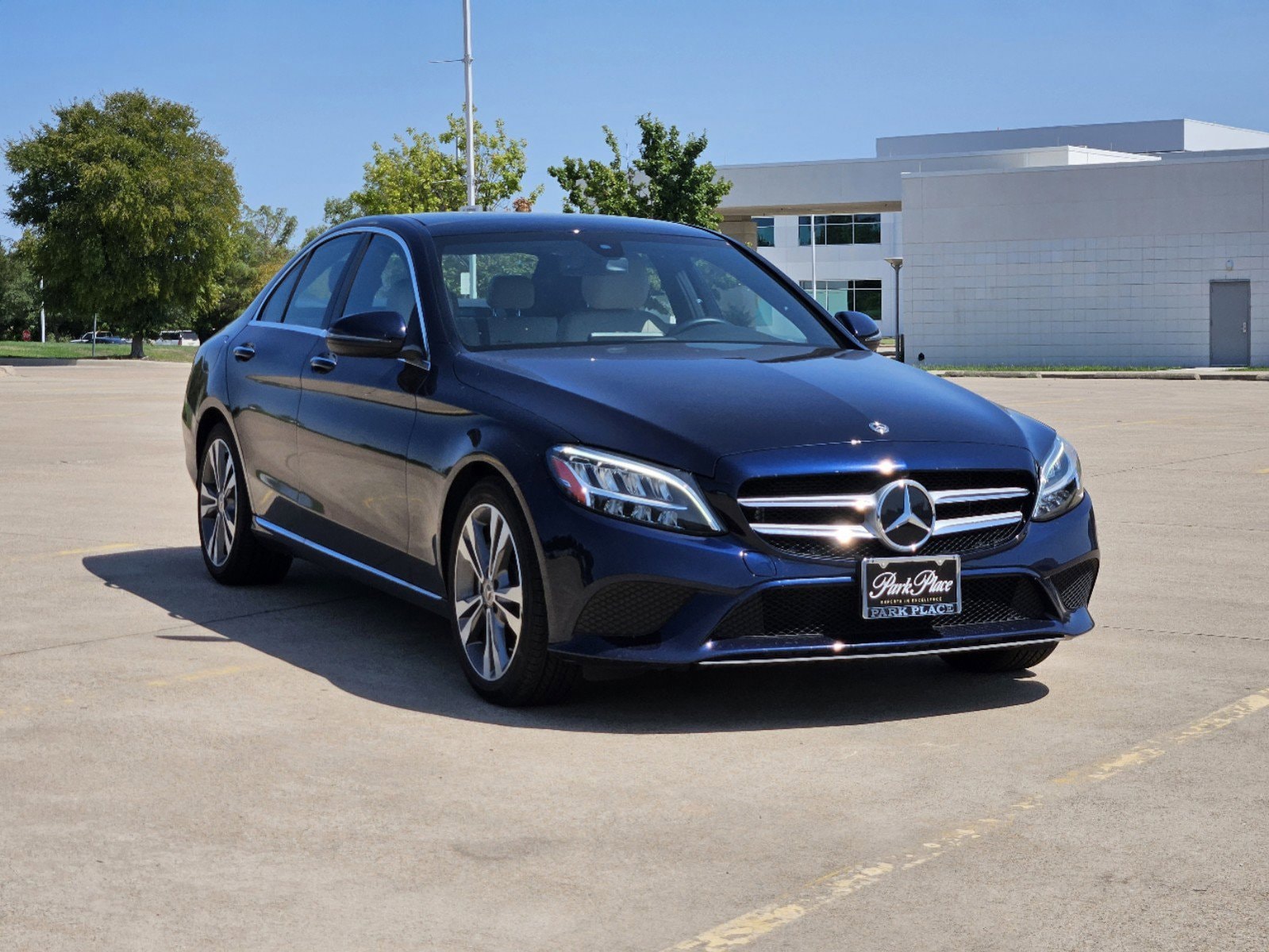 Certified 2021 Mercedes-Benz C-Class Sedan C300 with VIN W1KWF8DB1MR643371 for sale in Fort Worth, TX