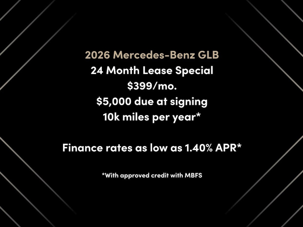 Certified 2026 Mercedes-Benz GLB 250 4MATIC SUV