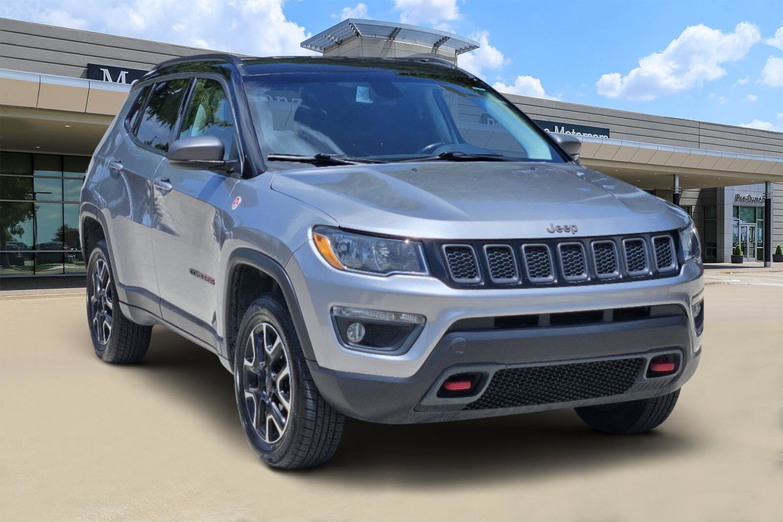 Used 2020 Jeep Compass Trailhawk with VIN 3C4NJDDB7LT163693 for sale in Fort Worth, TX