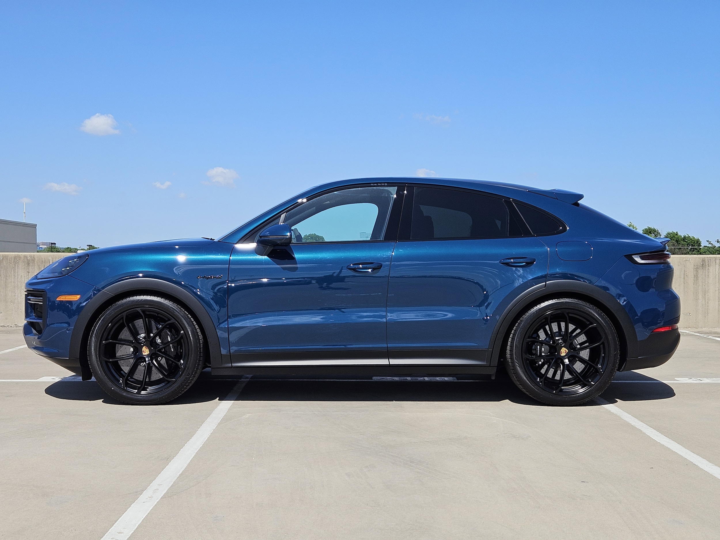 Certified 2024 Porsche Cayenne Coup Turbo E-Hybrid with VIN WP1BM2AY9RDA71019 for sale in Dallas, TX