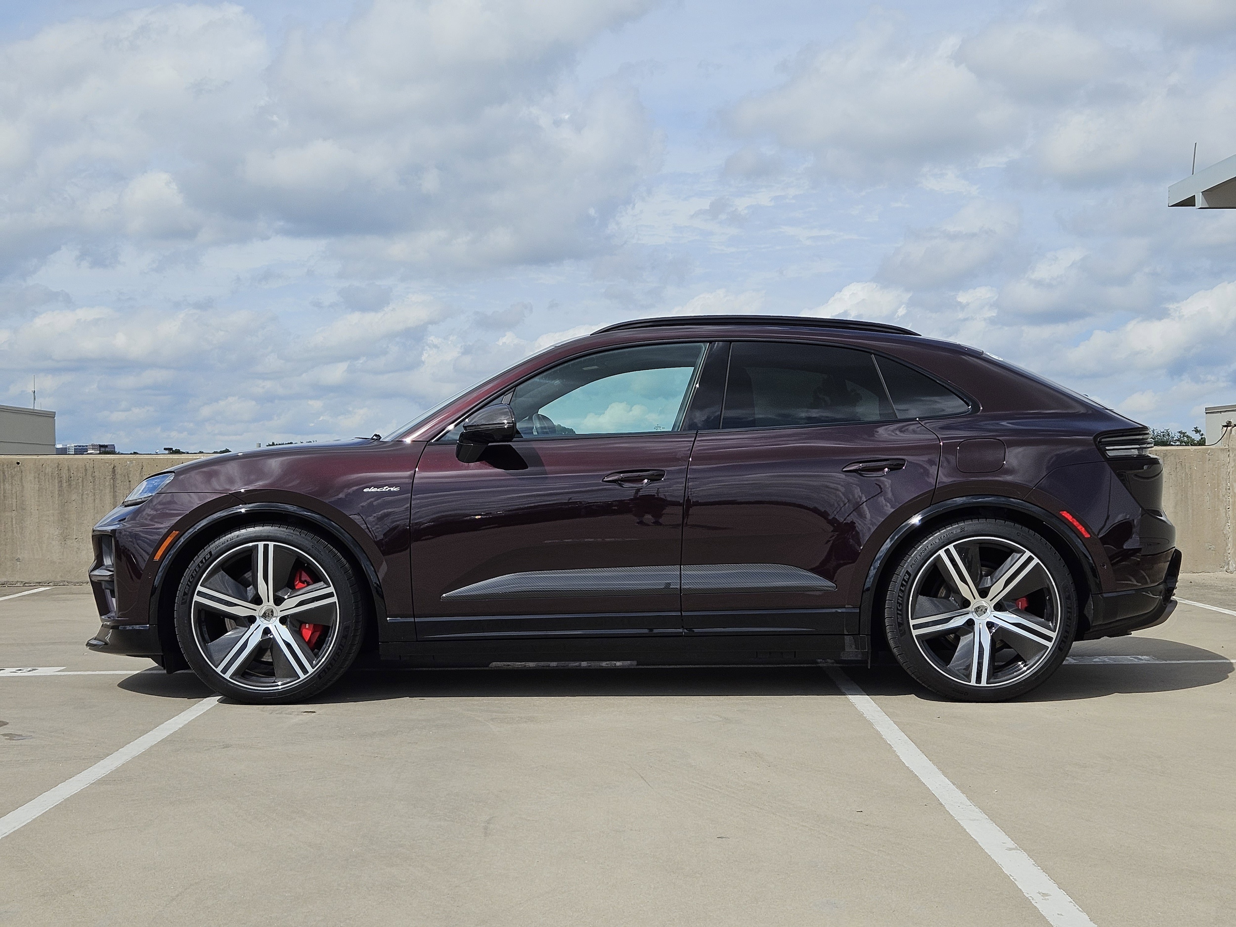 Certified 2024 Porsche Macan Turbo Electric with VIN WP1AC2XA8RL200105 for sale in Dallas, TX
