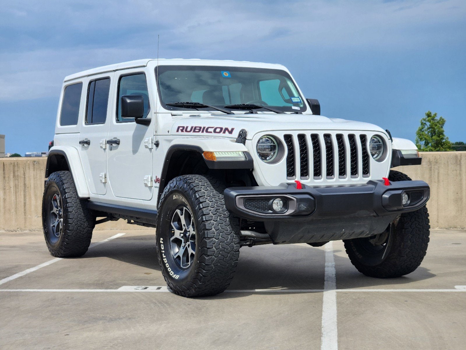 Used 2021 Jeep Wrangler Unlimited Rubicon with VIN 1C4JJXFM5MW696698 for sale in Dallas, TX