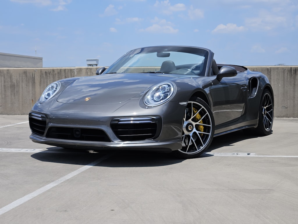 Certified 2017 Porsche 911 Turbo S Cabriolet