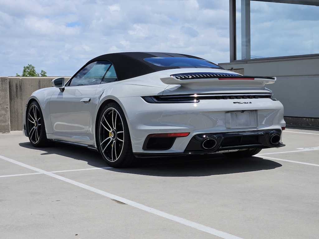 Certified 2021 Porsche 911 Turbo S Cabriolet