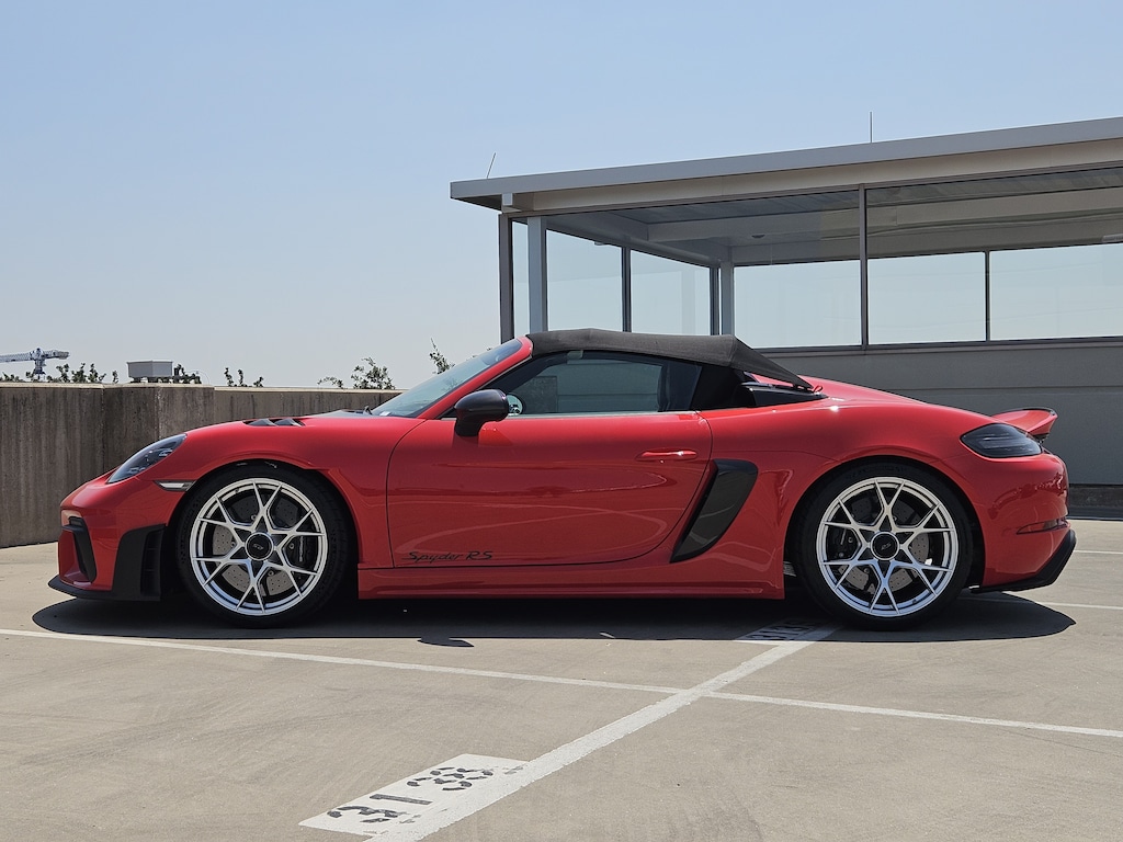 Certified 2025 Porsche 718 Spyder RS Convertible