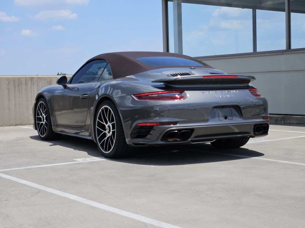Certified 2017 Porsche 911 Turbo S Cabriolet