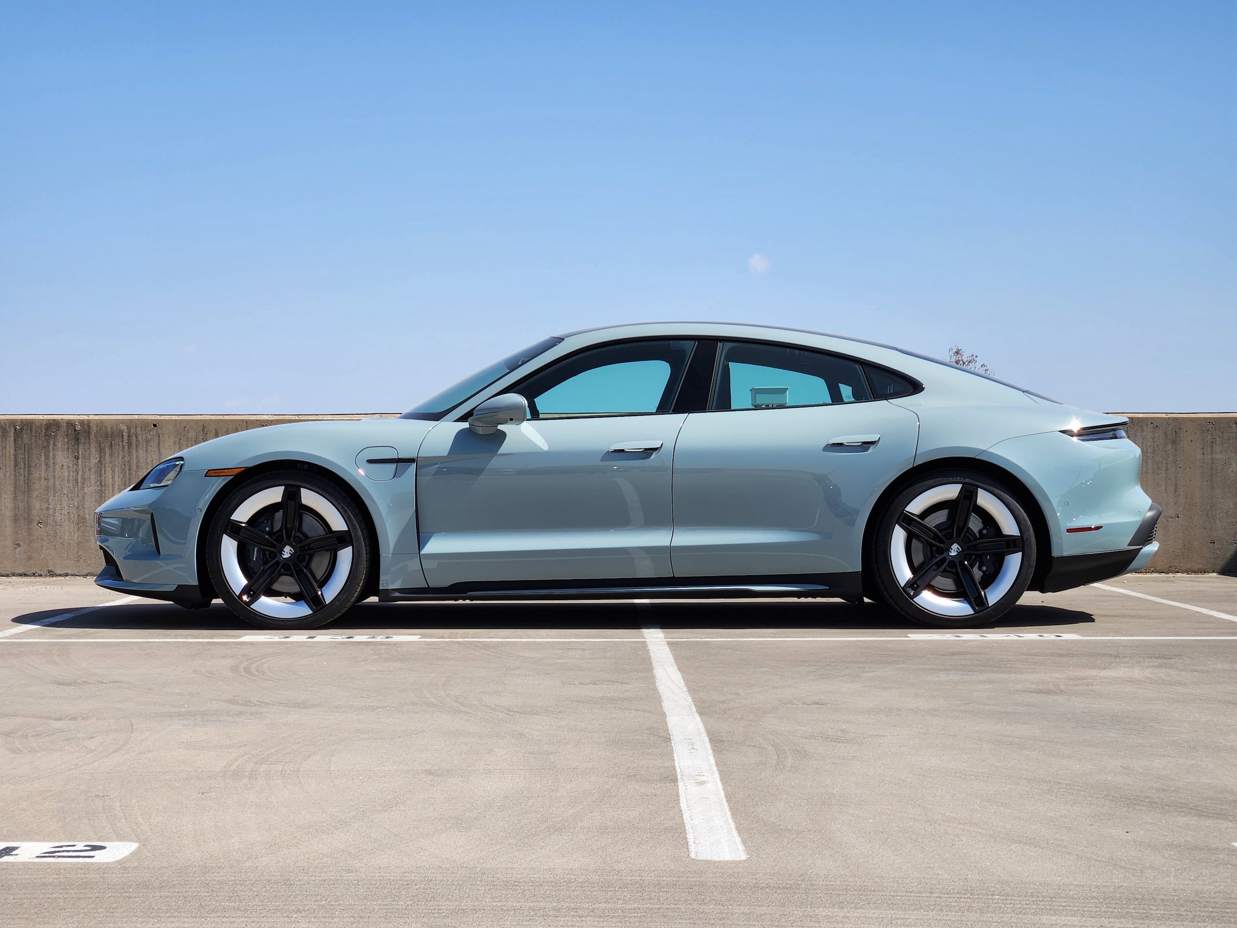 Certified 2025 Porsche Taycan Base with VIN WP0AA2Y13SSA10431 for sale in Plano, TX