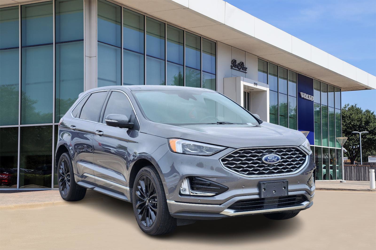 Used 2021 Ford Edge Titanium with VIN 2FMPK3K98MBA61019 for sale in Dallas, TX