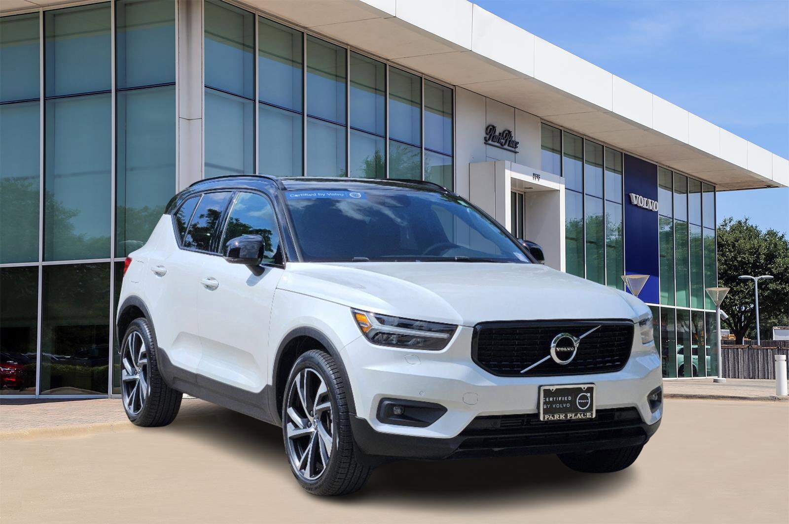 Certified 2022 Volvo XC40 R-Design with VIN YV4162UM2N2645009 for sale in Dallas, TX