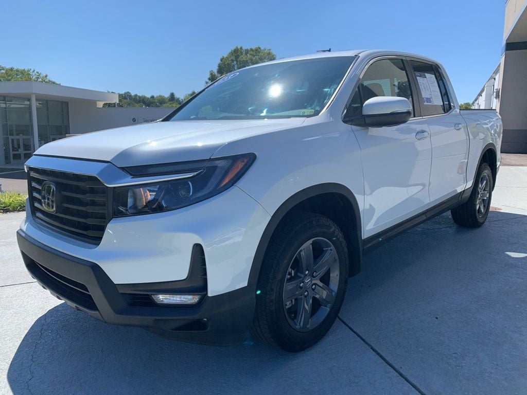 Used 2023 Honda Ridgeline RTL with VIN 5FPYK3F57PB017933 for sale in Roanoke, VA