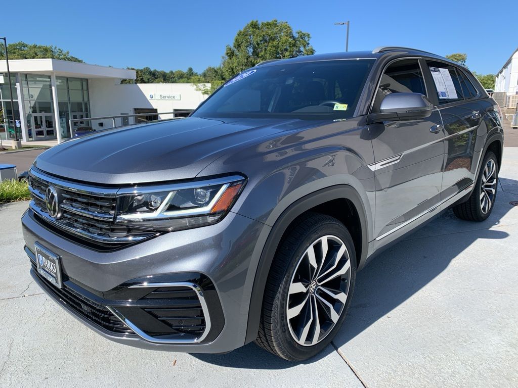 Used 2020 Volkswagen Atlas Cross Sport SEL R-Line with VIN 1V2RE2CA9LC219324 for sale in Roanoke, VA