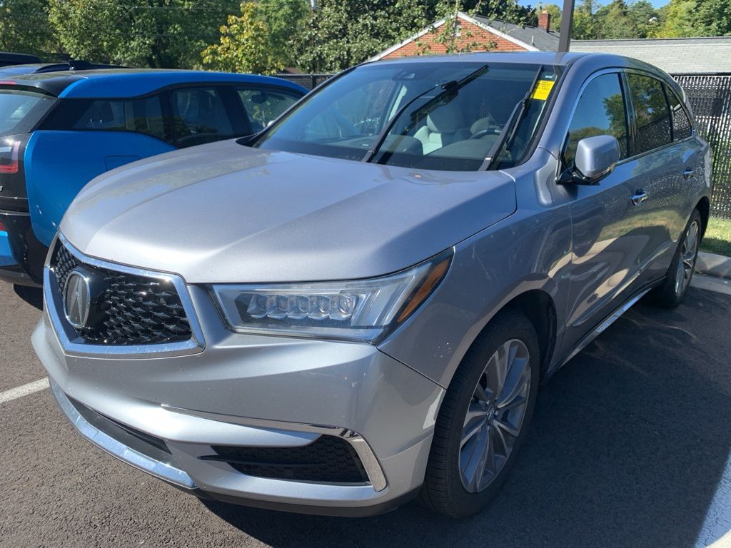 Used 2017 Acura MDX Technology Package with VIN 5FRYD4H54HB036834 for sale in Roanoke, VA