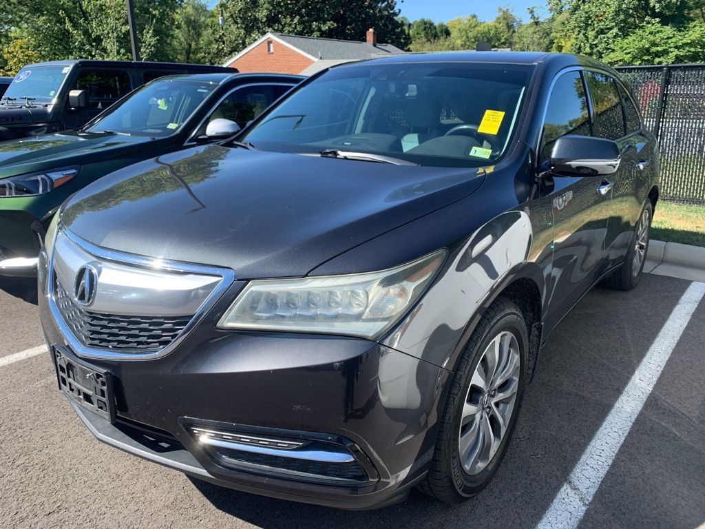 Used 2015 Acura MDX Technology Package with VIN 5FRYD4H44FB004146 for sale in Roanoke, VA