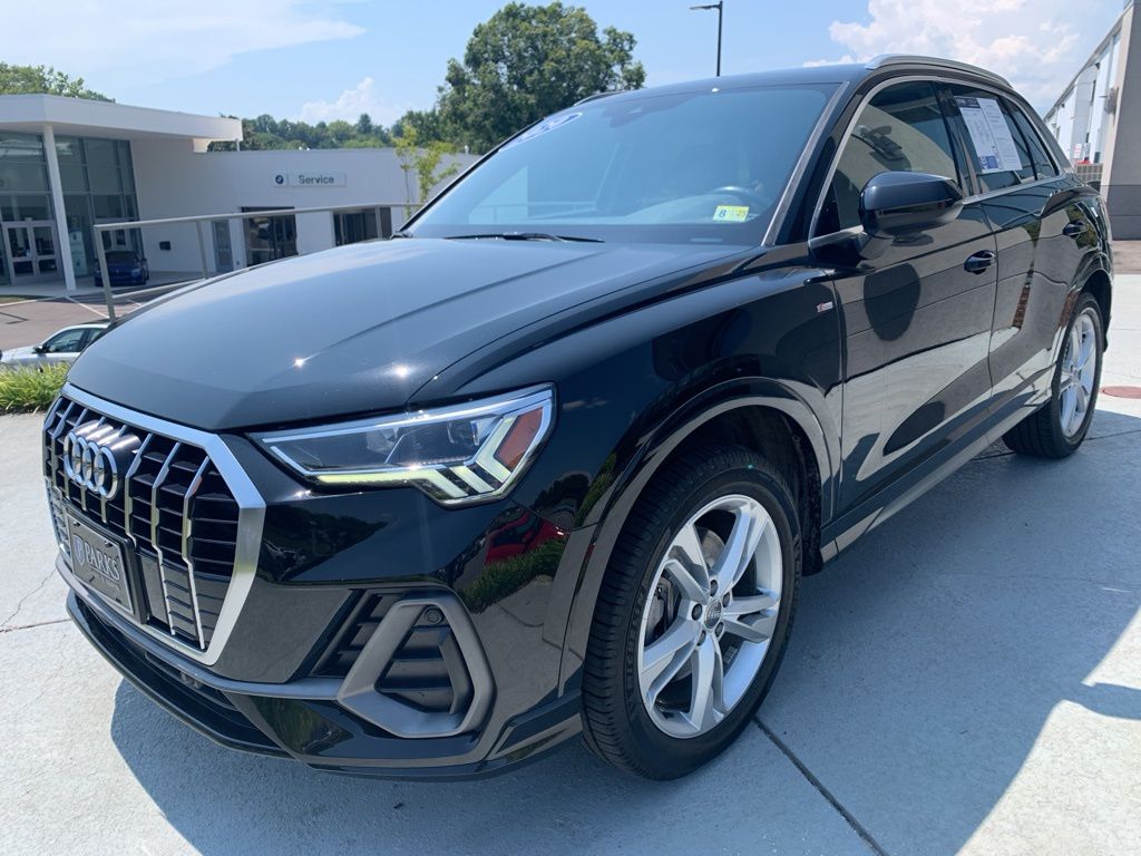 Used 2020 Audi Q3 S Line Premium Plus with VIN WA1EECF32L1027820 for sale in Roanoke, VA