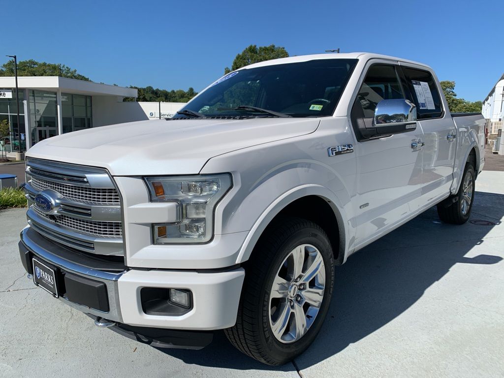 Used 2015 Ford F-150 Platinum with VIN 1FTEW1EG9FFC27676 for sale in Roanoke, VA