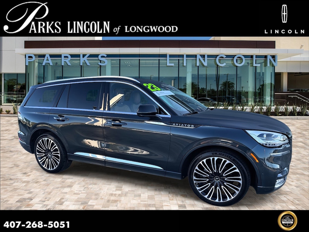 Certified 2023 Lincoln Aviator Black Label SUV