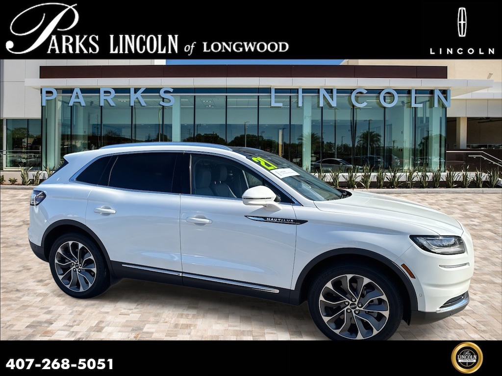 Certified 2021 Lincoln Nautilus Reserve SUV
