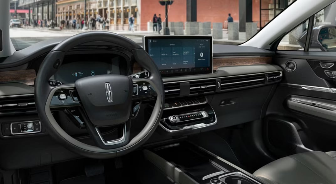 Interior of the 2026 Lincoln Corsair Grand Touring for sale near Orlando, FL in Parks Lincoln of Longwood