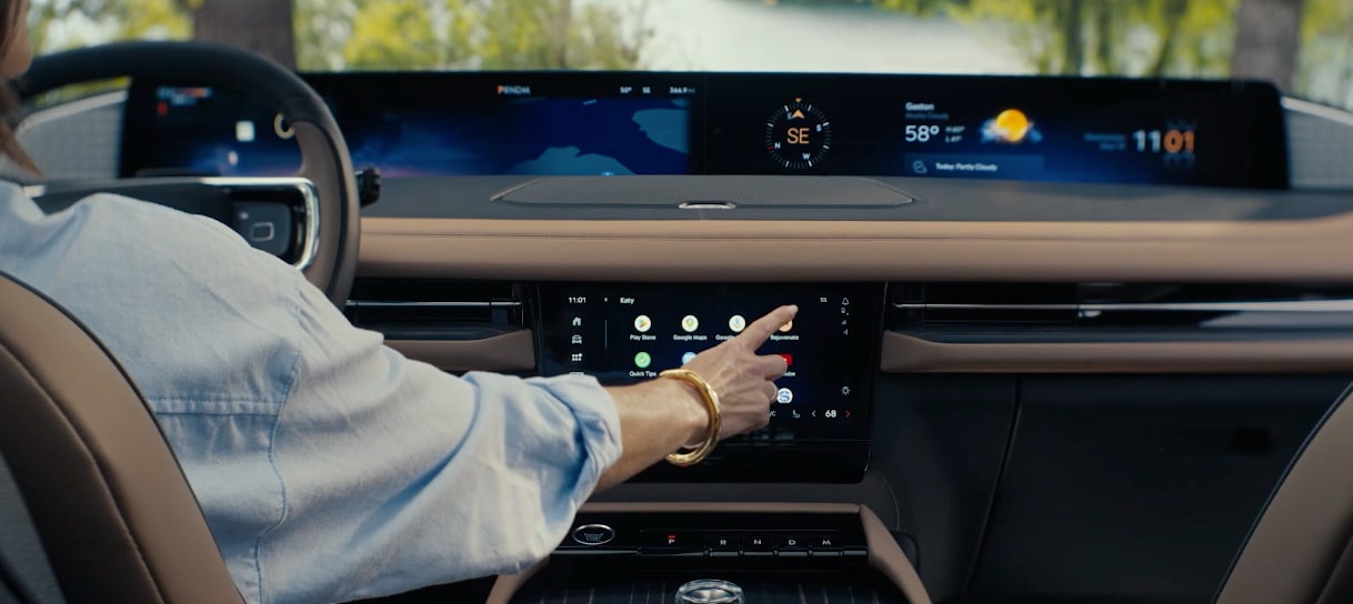 Interior of the 2026 Lincoln Navigator for sale near Orlando, FL at Parks Lincoln of Longwood