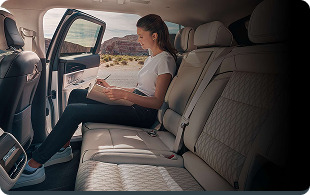 Spacious second row