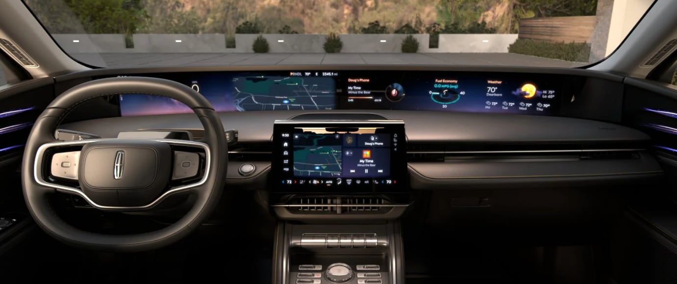 Interior of the 2026 Lincoln Nautilus available for sale near Orlando, FL in Parks Lincoln of Longwood