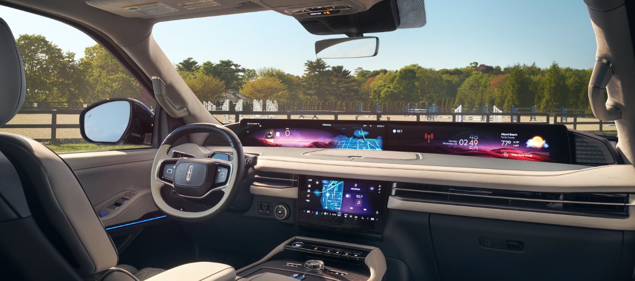 Interior of the 2027 Lincoln Navigator Black Label available for sale near Orlando, FL at Parks Lincoln of Longwood
